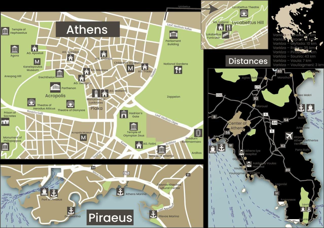 Starapartment Athens-Varkiza Top 2 Luaran gambar